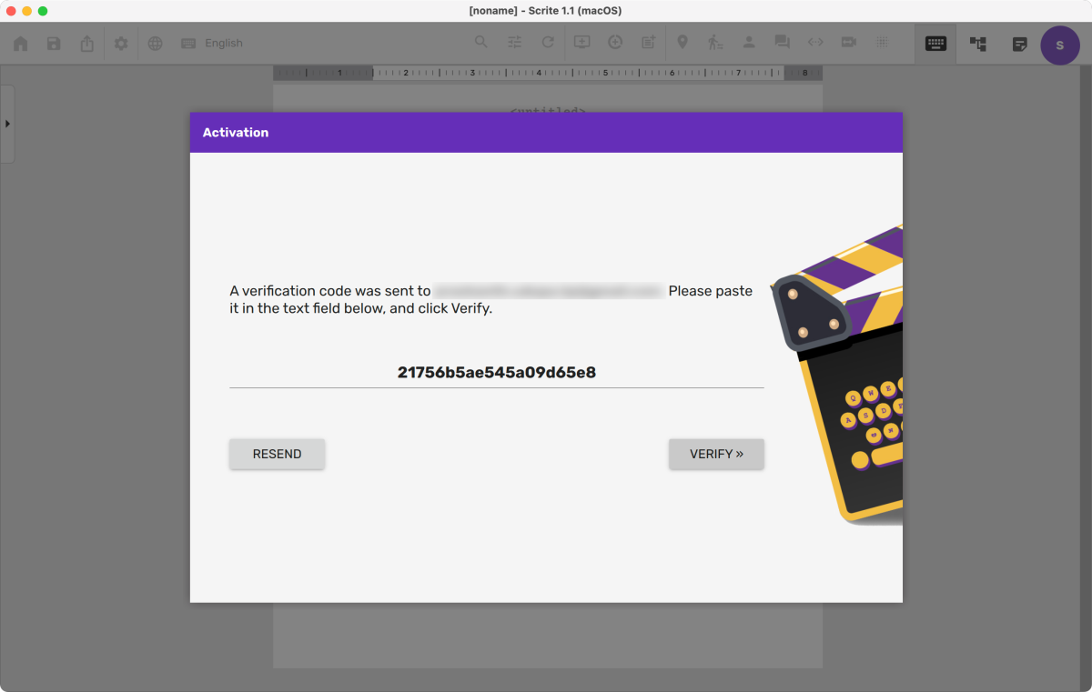 Quick Start » Scrite