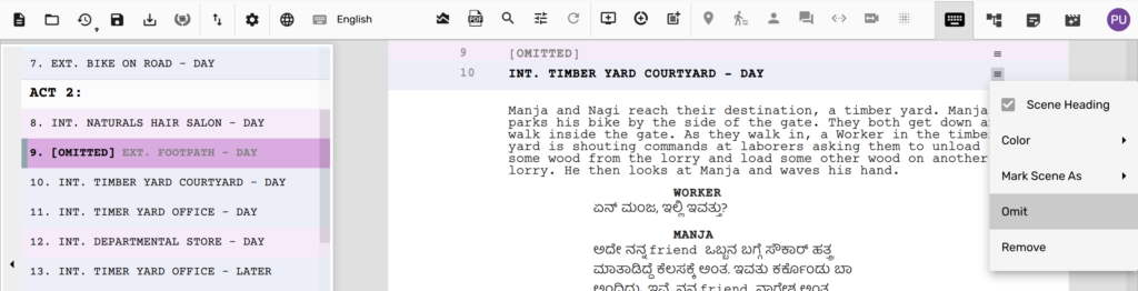 Version 0 9 4 Beta Released Scrite