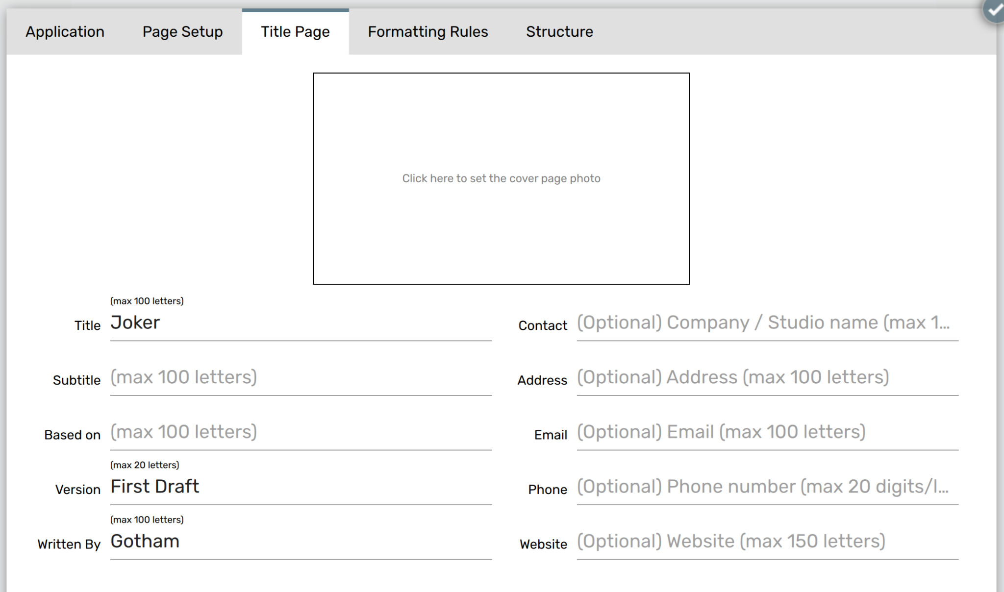 Screenplay Formatting: How to Write an Industry Standard Script » Scrite
